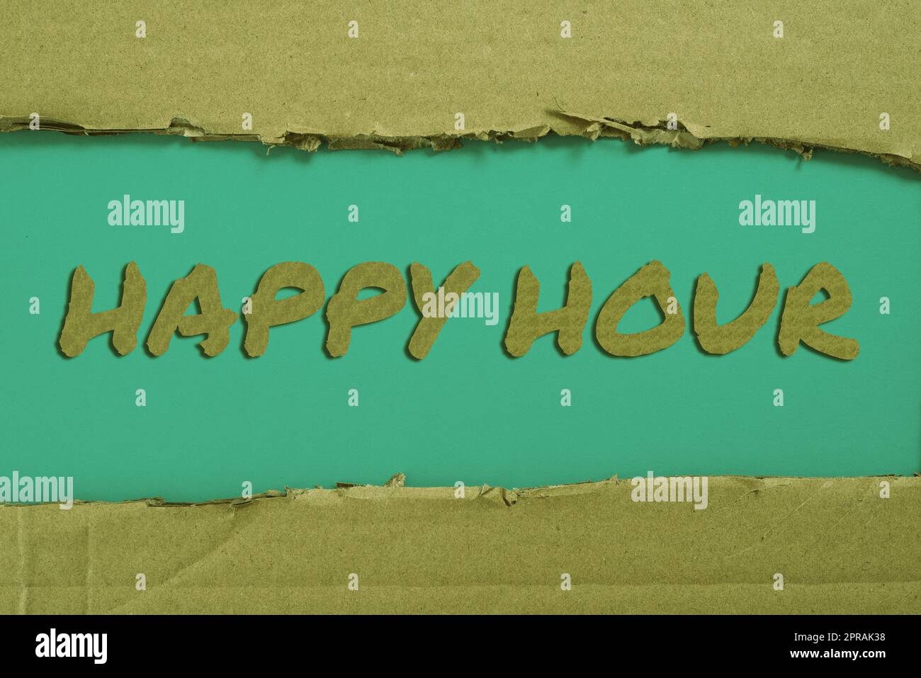 Signo de texto que muestra Happy Hour. Concepto de negocio Pasar tiempo