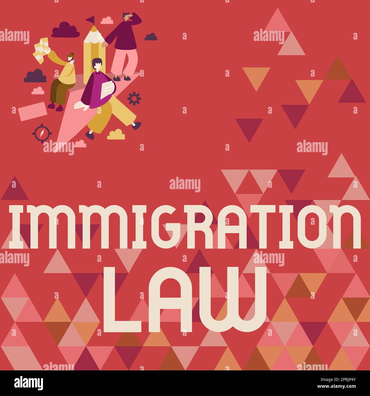 Texto que muestra inspiración Ley de Inmigración La migración de un