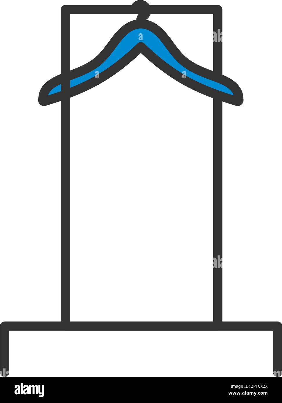 Almacenamiento armario guardarropa interior organización con estantería  ajustable colgando rieles bastidores de zapatos sillón ilustración  vectorial realista Imagen Vector de stock - Alamy