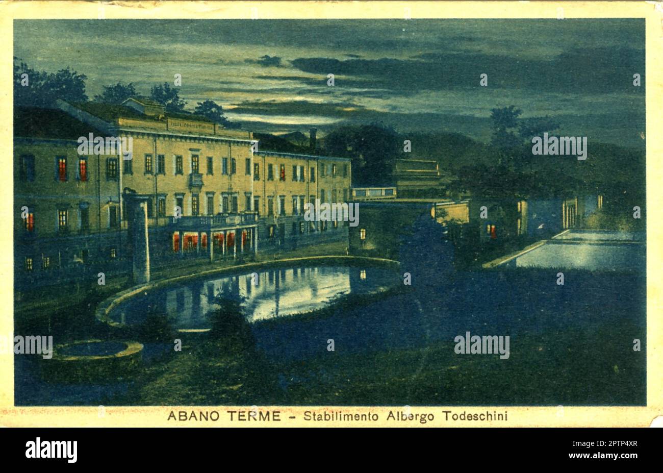 Abano Terme (sino al 1924 Abano Bagni, in veneto Ábano) es un comune  italiano de 19 868 abitanti della provincia di Padova in Veneto. Situado en  el centro de las Termas Euganei,