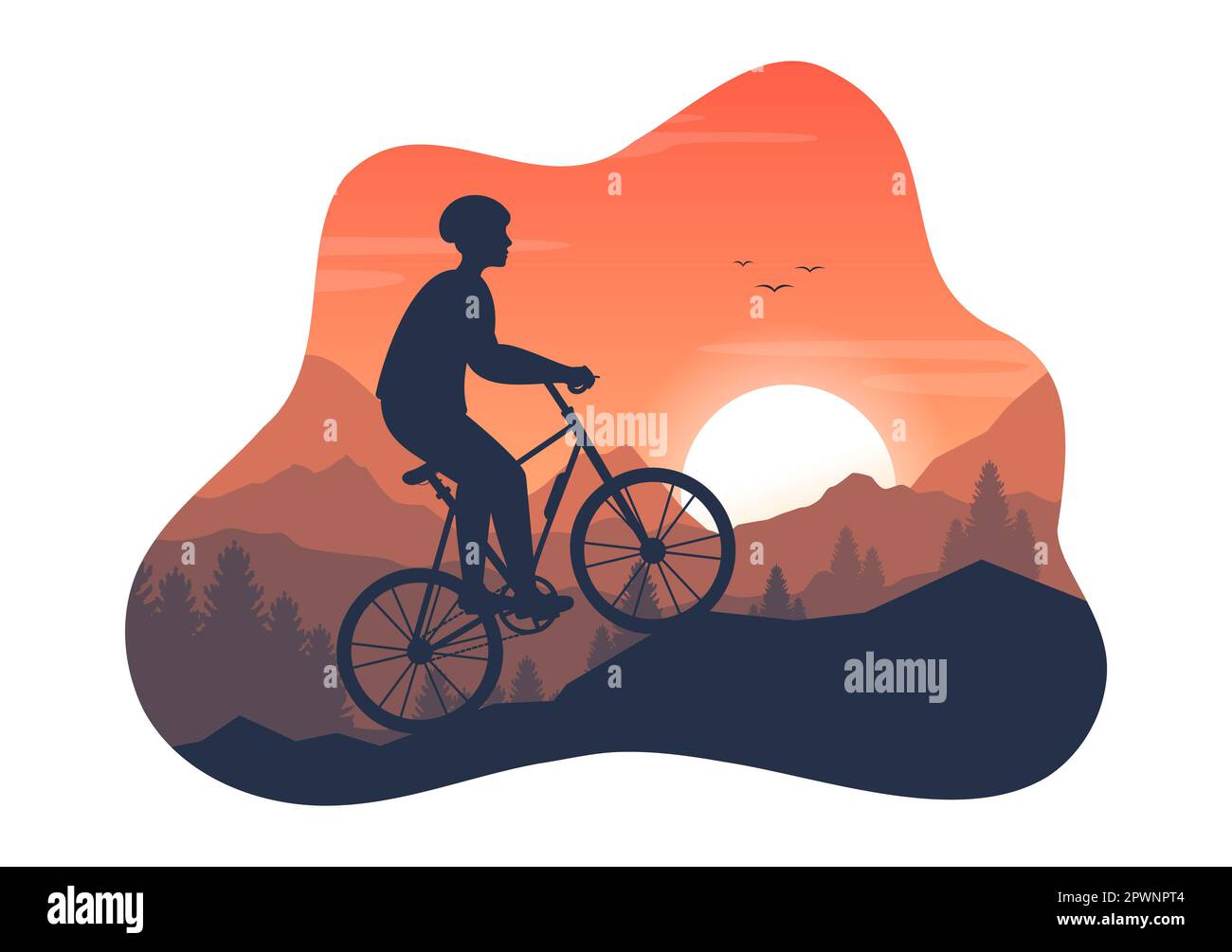 Imagenes de ciclismo hotsell de montaña animadas