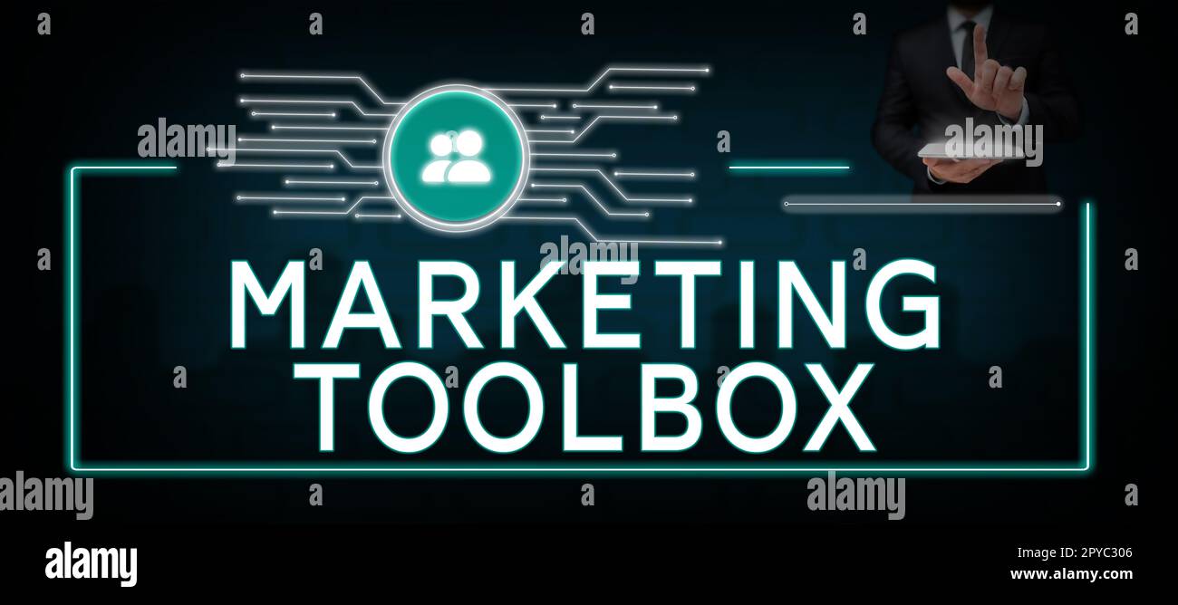 Texto que muestra Inspiración Marketing Toolbox, Concepto Significado