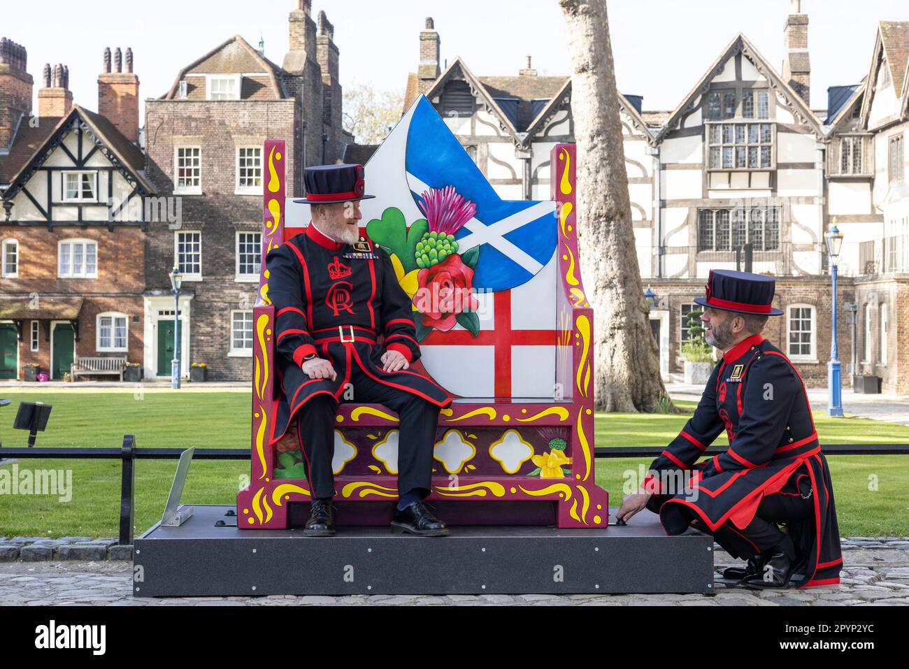 FOTO JEFF GILBERT Miércoles 03 de mayo de 2023. Yeomen Guardianes del