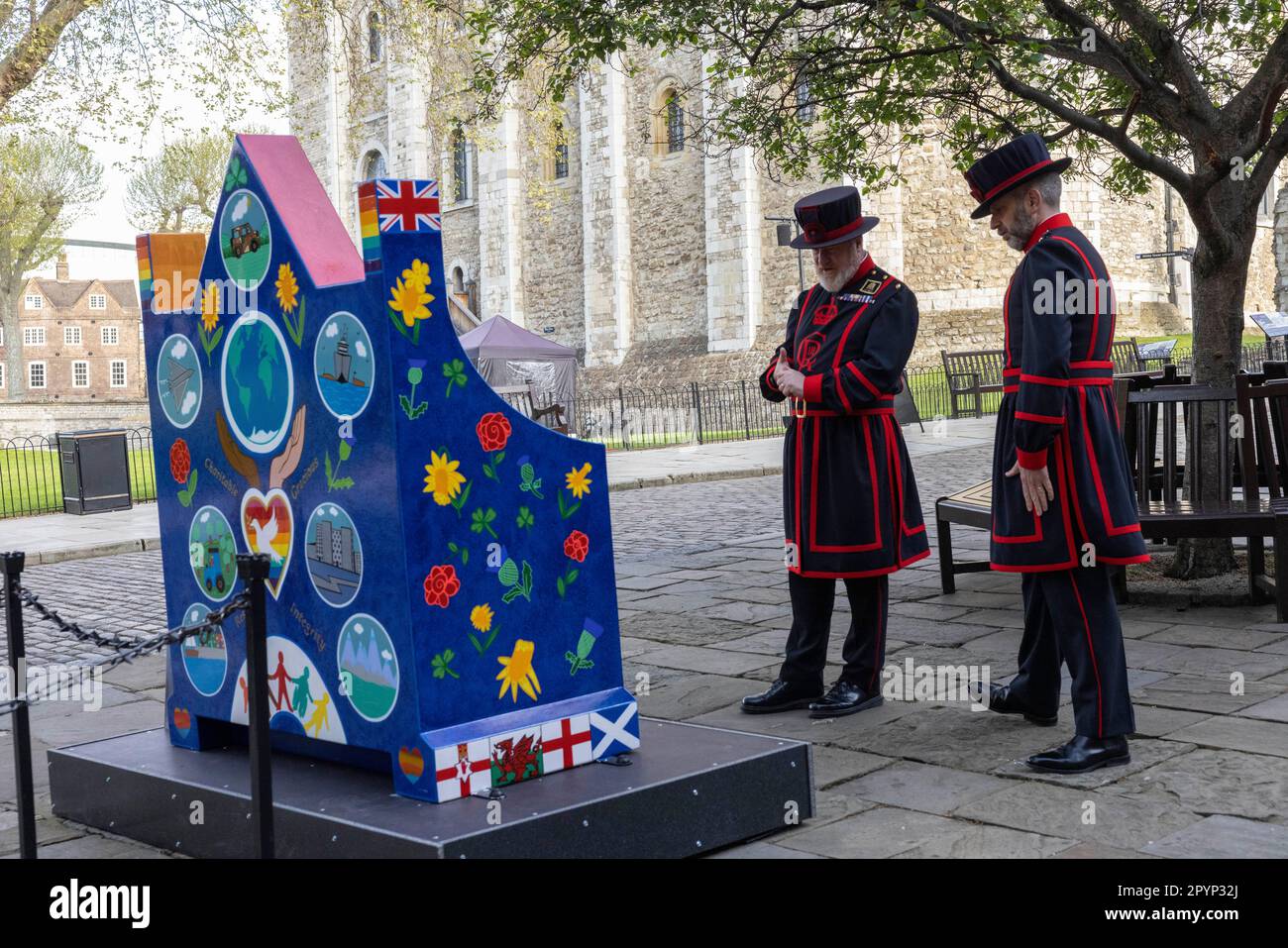 FOTO JEFF GILBERT Miércoles 03 de mayo de 2023. Yeomen Guardianes del