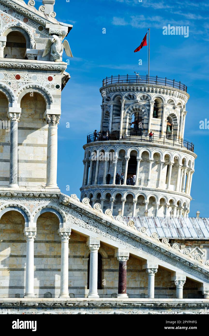 Pisa Toscana Italia. Piazza dei Miracoli (Plaza de los Milagros). La