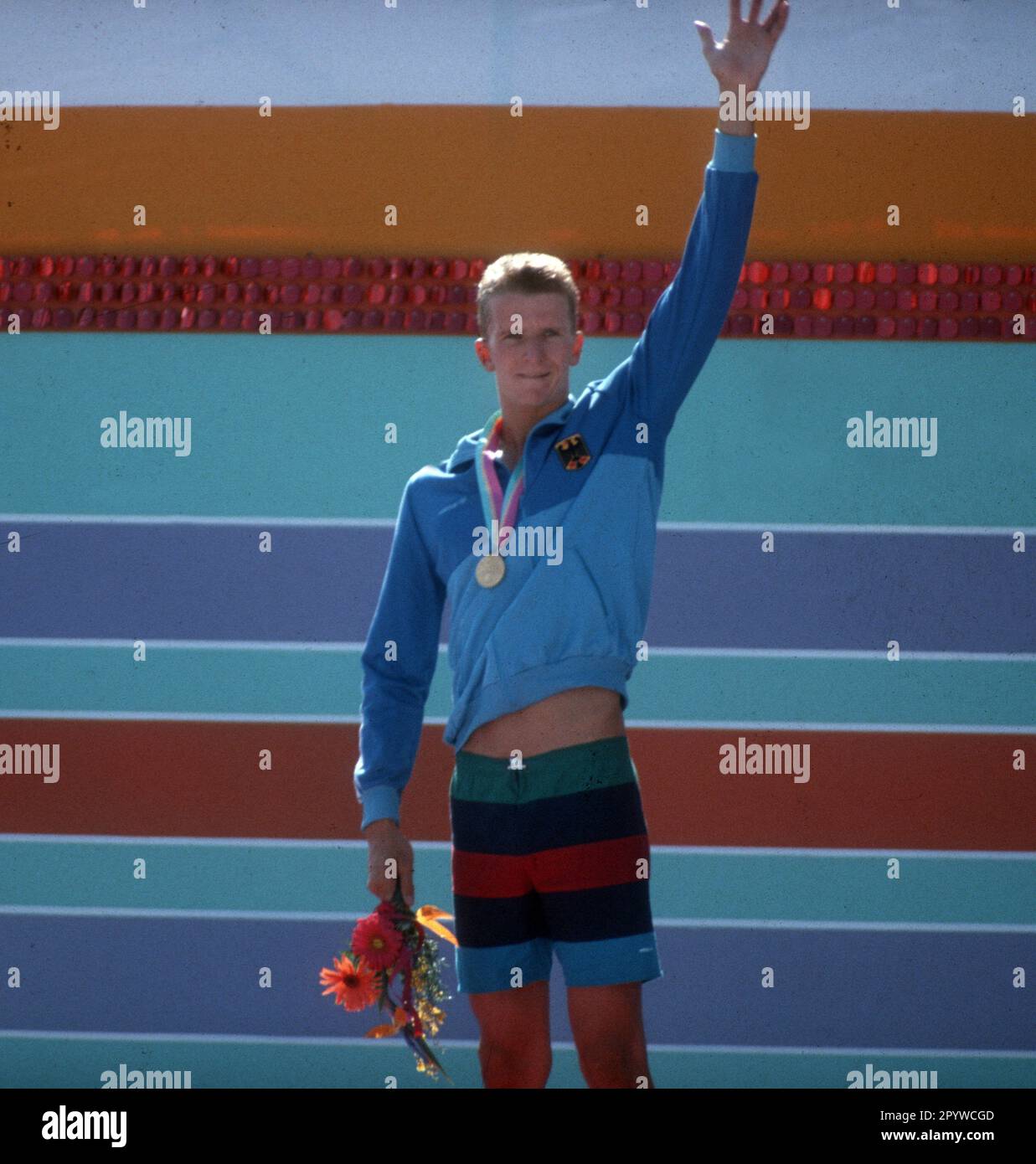 Swimming 1984 los angeles olympic fotografías e imágenes de alta