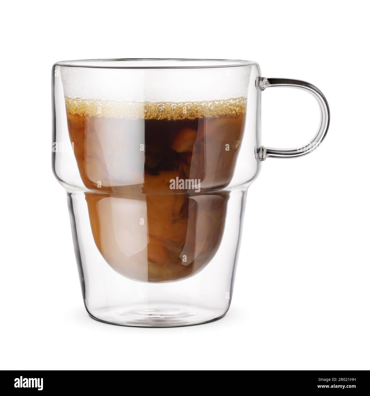 TAZA CRISTAL CAFE CON ASA INOX (3 ud) SUPREME