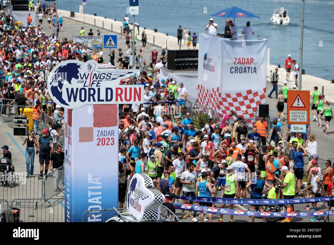 Zadar, Croacia. 07th de mayo de 2023. La 10th edición de la carrera