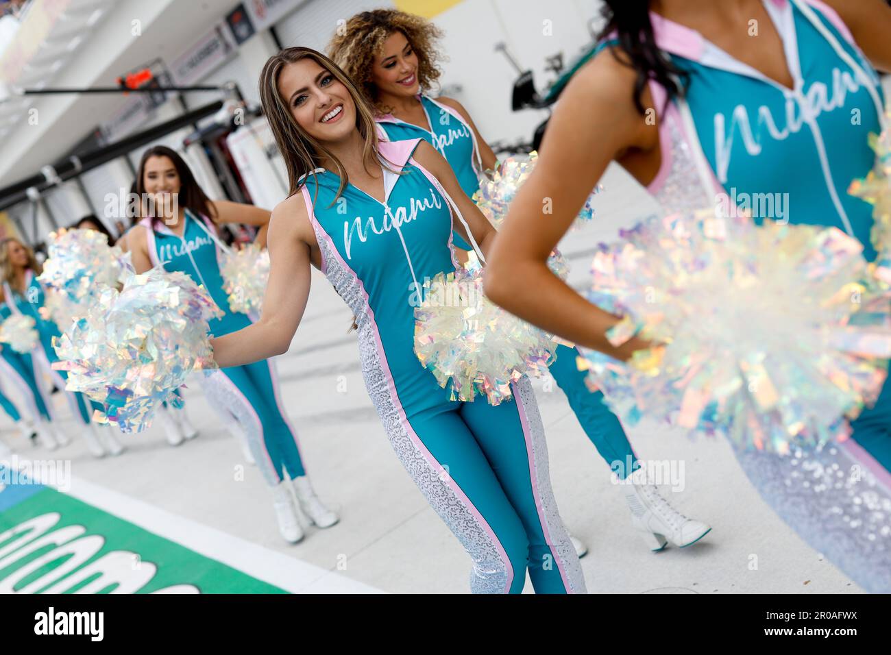 Animadoras durante el Gran Premio de Fórmula 1 Miami 2023