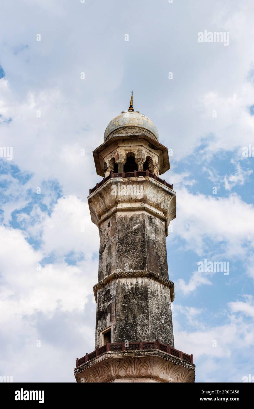 Exterior del Bibi Ka Maqbara - bebé Taj Mahal - en Aurangabad, Maharashtra, India, Asia Foto de stock