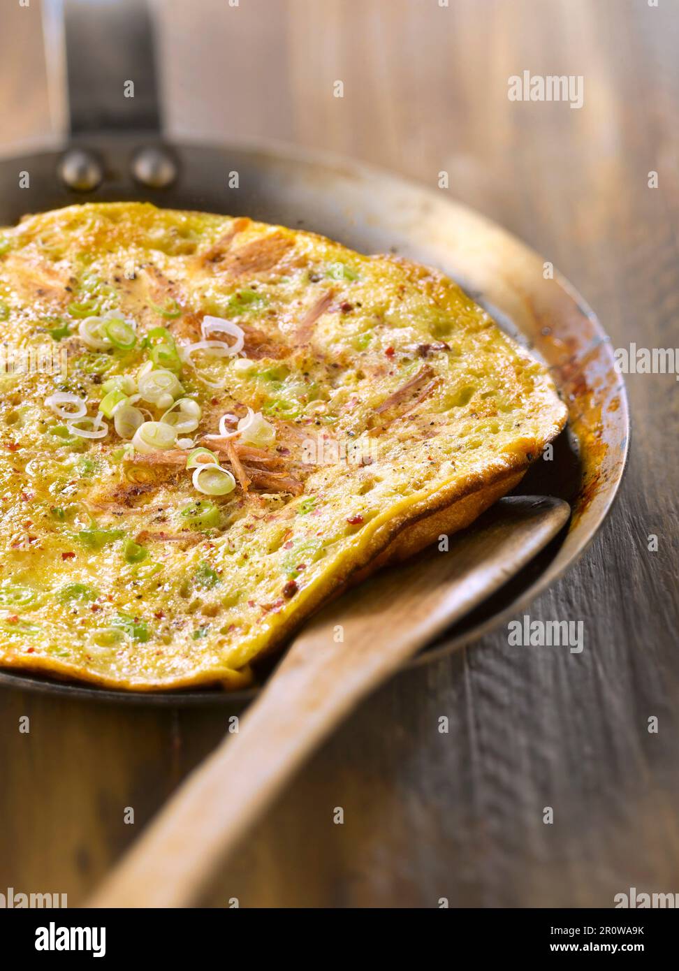 Omelette Sarthoise Foto de stock