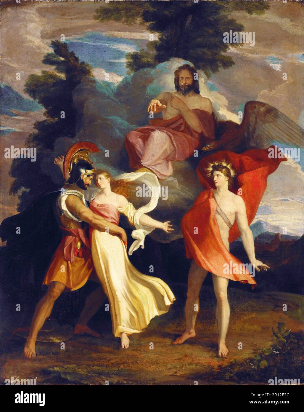 El juicio de Júpiter, deidad suprema de la religión romana, por Samuel  Finley Breese Morse, 1815, América, Histórico, Reproducción restaurada  digitalmente de un original del siglo 19th Fotografía de stock - Alamy