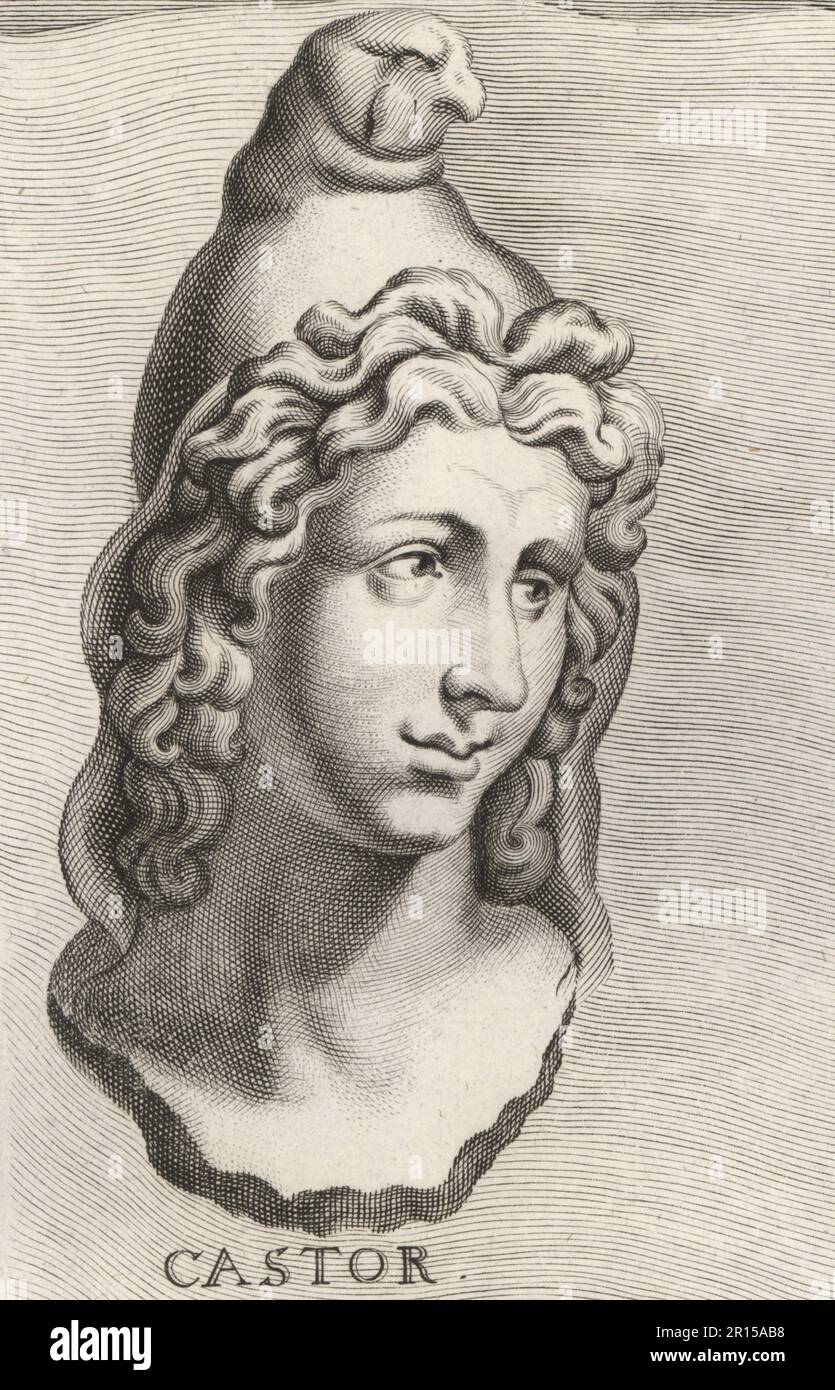 Castor, uno de los hermanastros gemelos en la mitología griega y romana