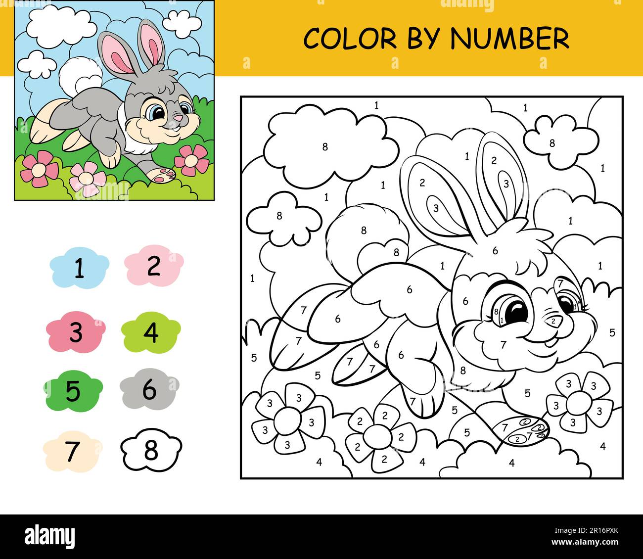 Libro Para Colorear Para Niños De 2-3, 4-6 Años: Animales