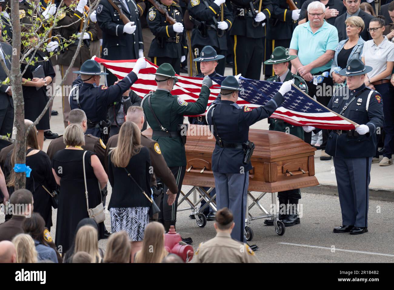 Over a thousand law enforcement officers from around the U.S. gathered