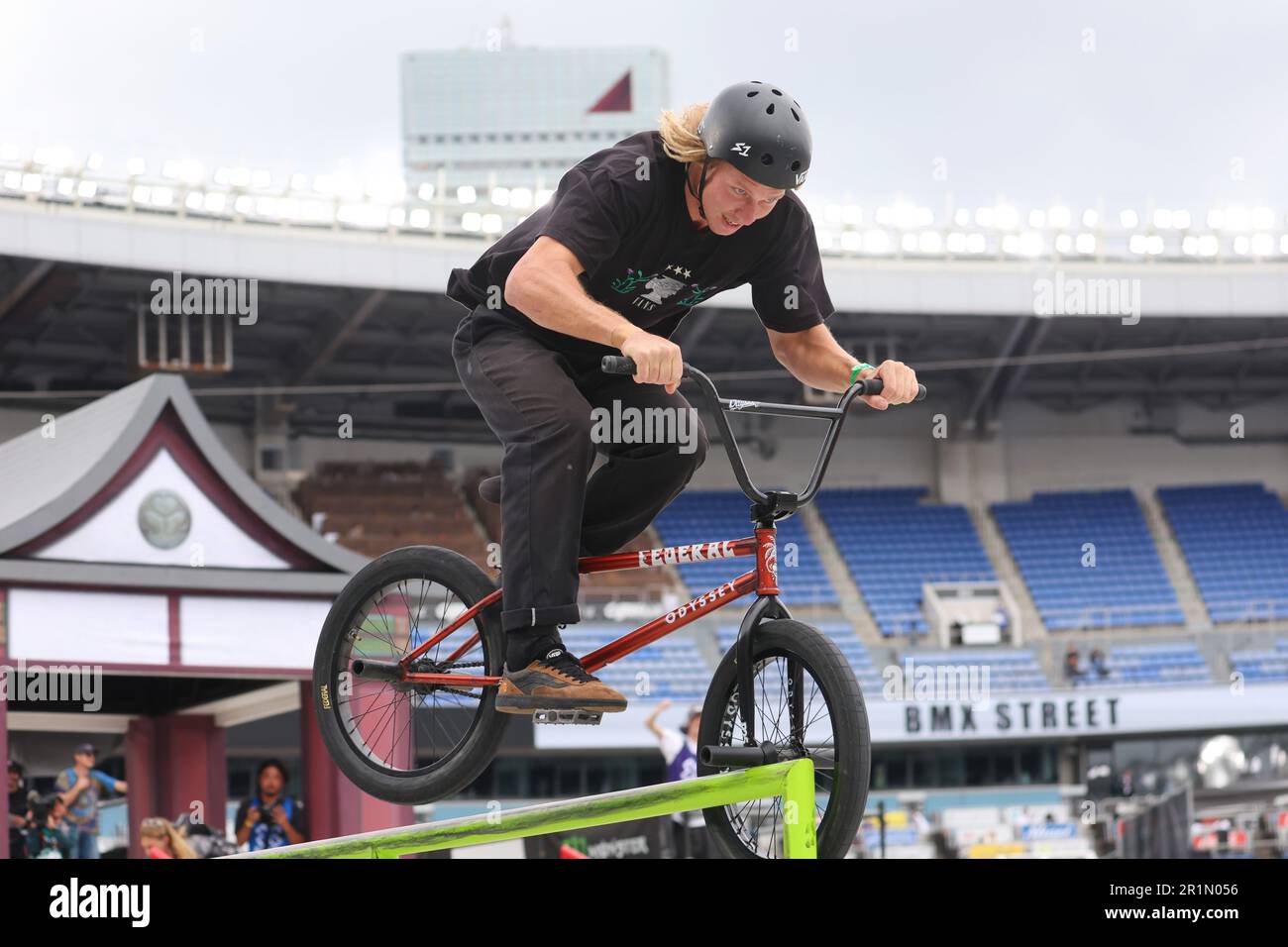 ZOZO Marine Stadium, Chiba, Japón. 14th de mayo de 2023. Boyd Hilder (AUS),  14 DE MAYO de 2023 - Ciclismo : X Juegos Chiba 2023 BMX Street Final en  ZOZO Marine Stadium,