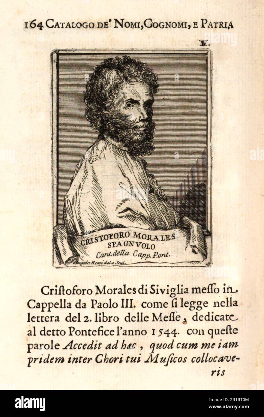 Cristóbal de Morales (c. 15001553), considerado el compositor español más influyente del