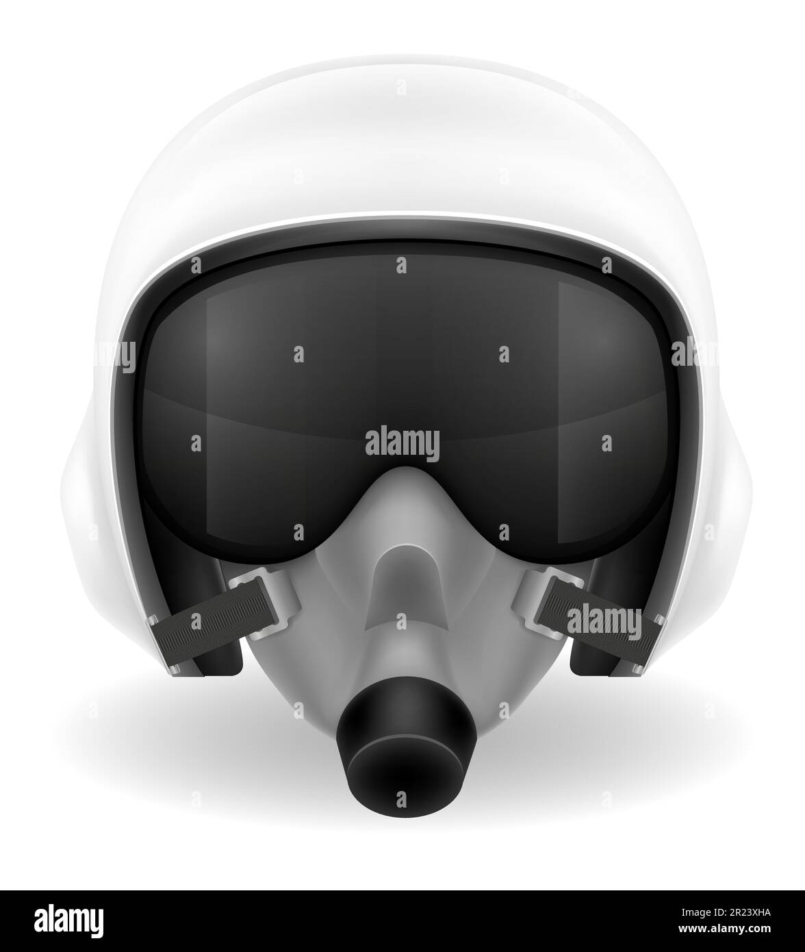 Casco Militar Del Piloto De Caza Del Vuelo Vector Ilustración del Vector -  Ilustración de equipo, juego: 62381531