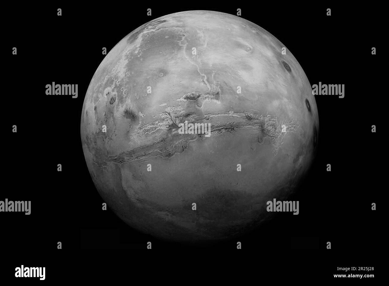 El planeta Marte Foto de stock