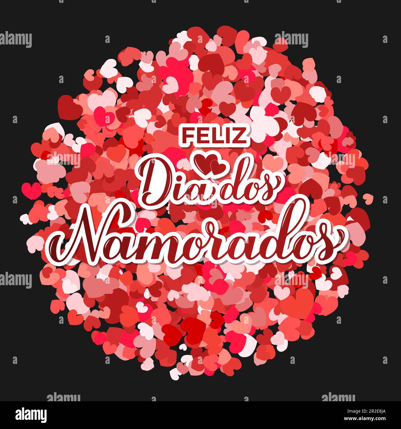 Dia dos namorados 12 de junio brasil día de los enamorados de los enamorados  vector de diseño de cartel de pareja de flores de san valentín