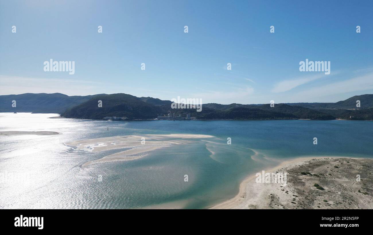 Tróia Península, Portugal Foto de stock