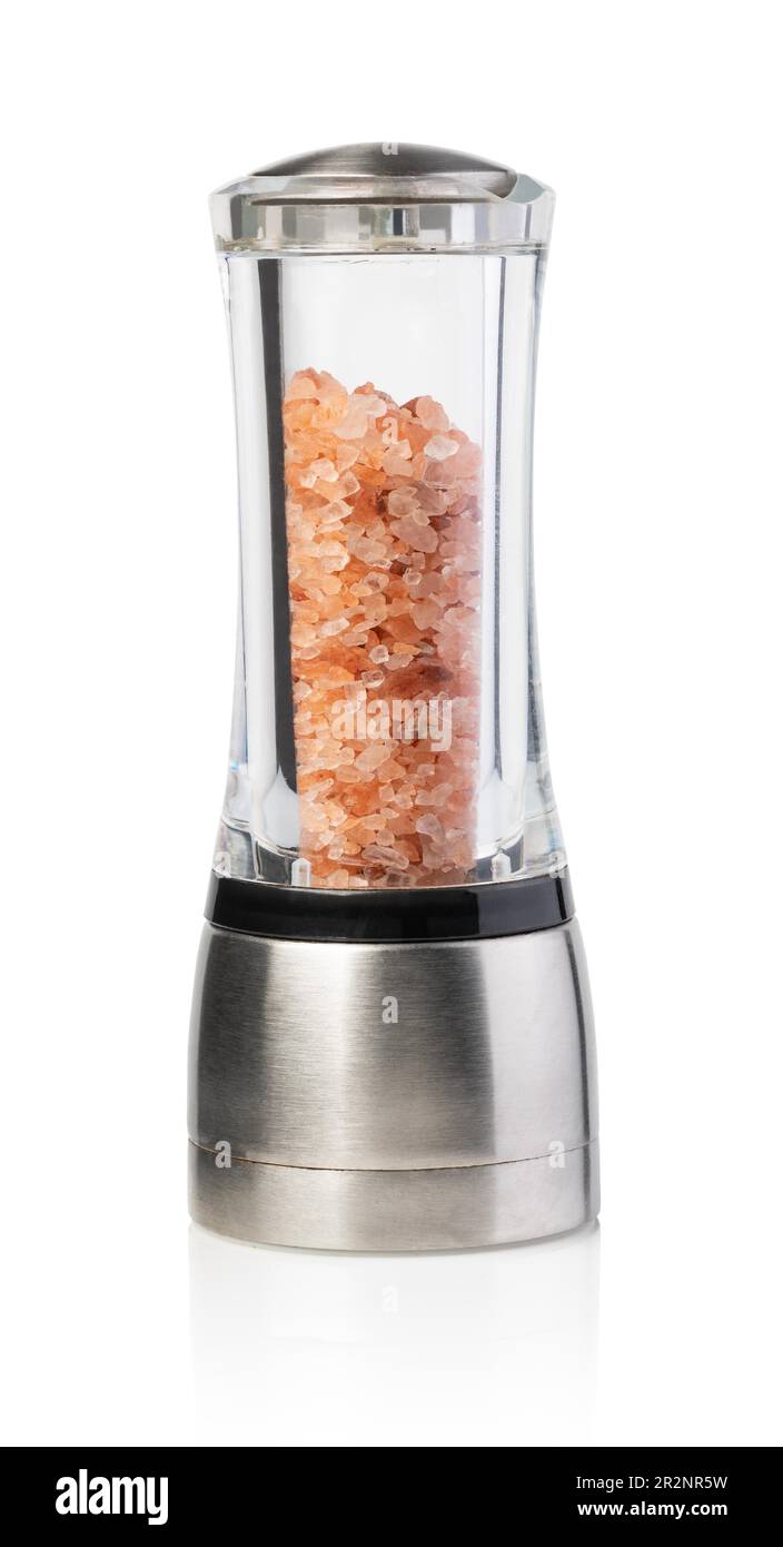 Molinillo de sal de batiradora de especias de botella de vidrio