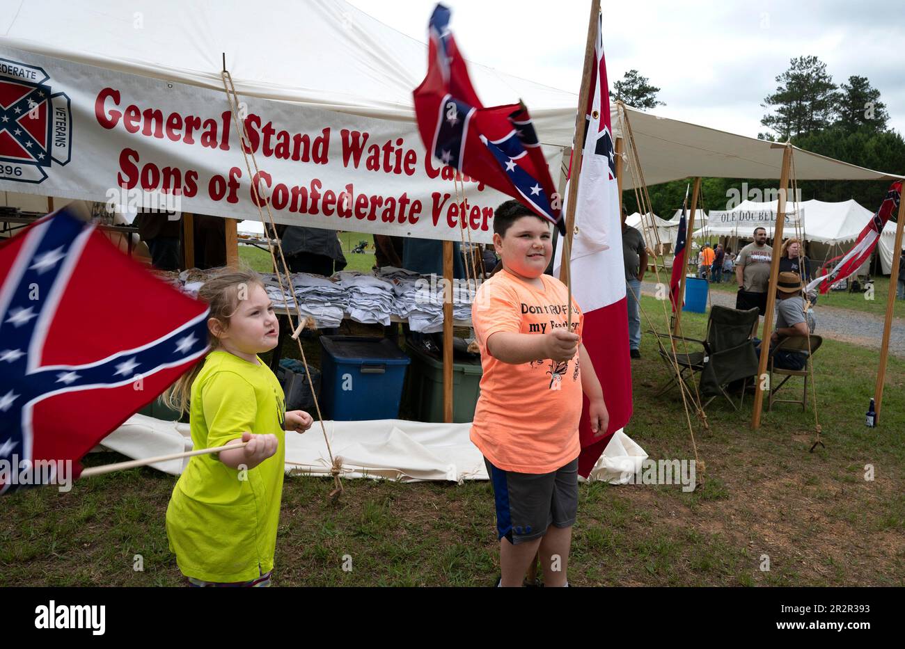 Hijos de los veteranos confederados de la guerra civil fotografías e