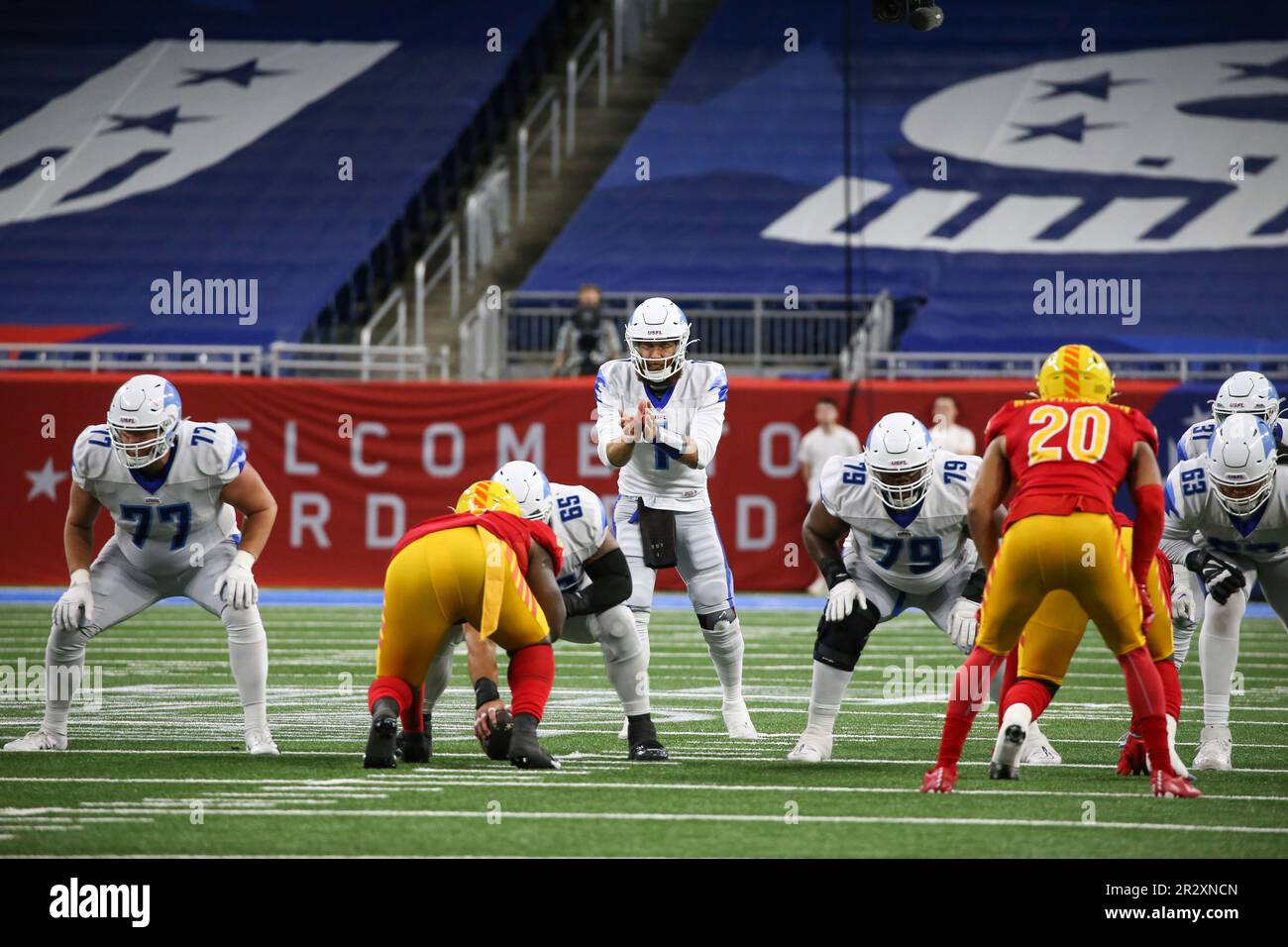 DETROIT, MI MAY 21 New Orleans Breakers quarterback McLeod Bethel