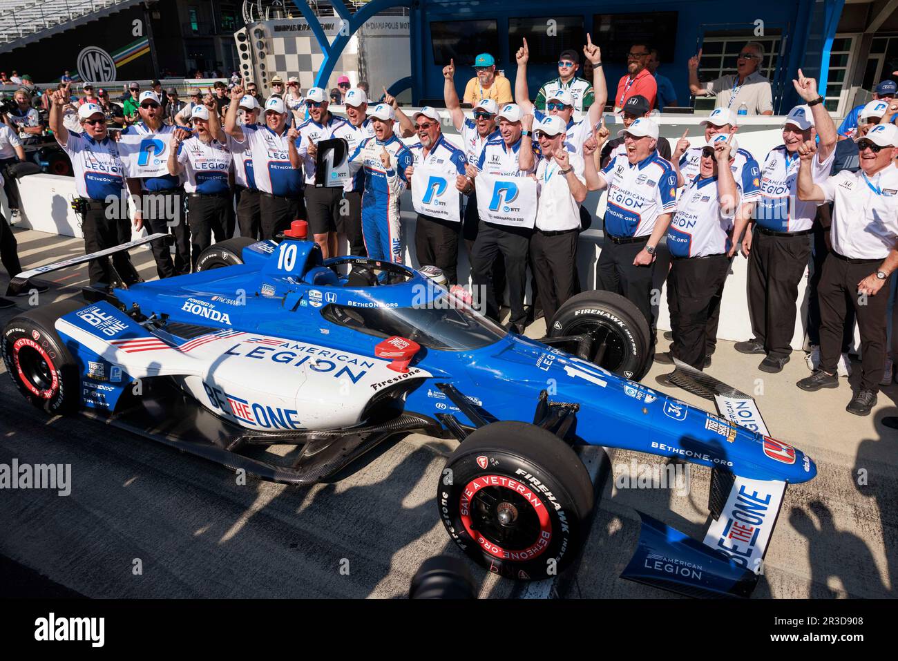 INDIANÁPOLIS, INDIANA MAYO 21 El piloto de Ganassi Álex Palou (10