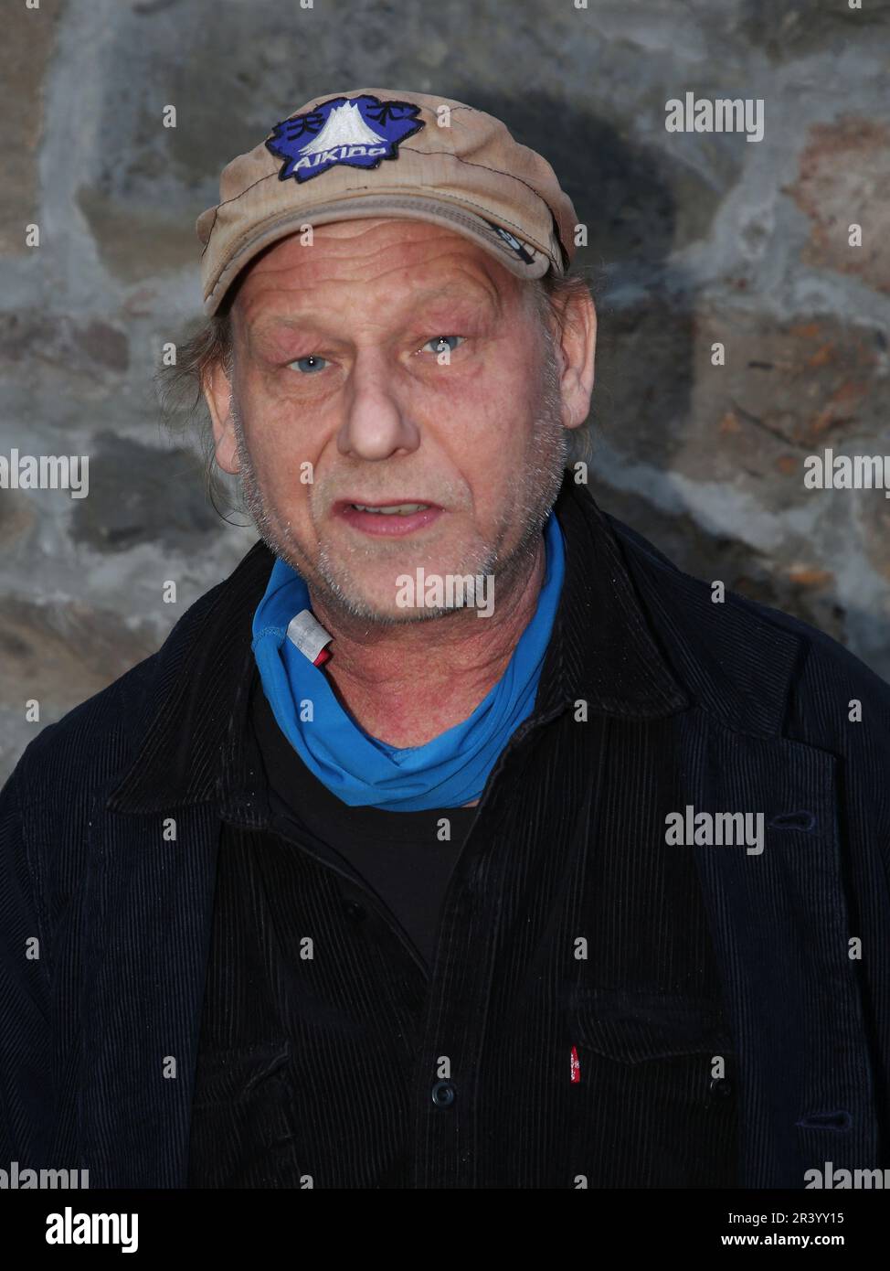 Bernd Michael Lade Director y actor principal de la película Der Zeuge en la vista previa el 03/01/2023 Magdeburgo Foto de stock