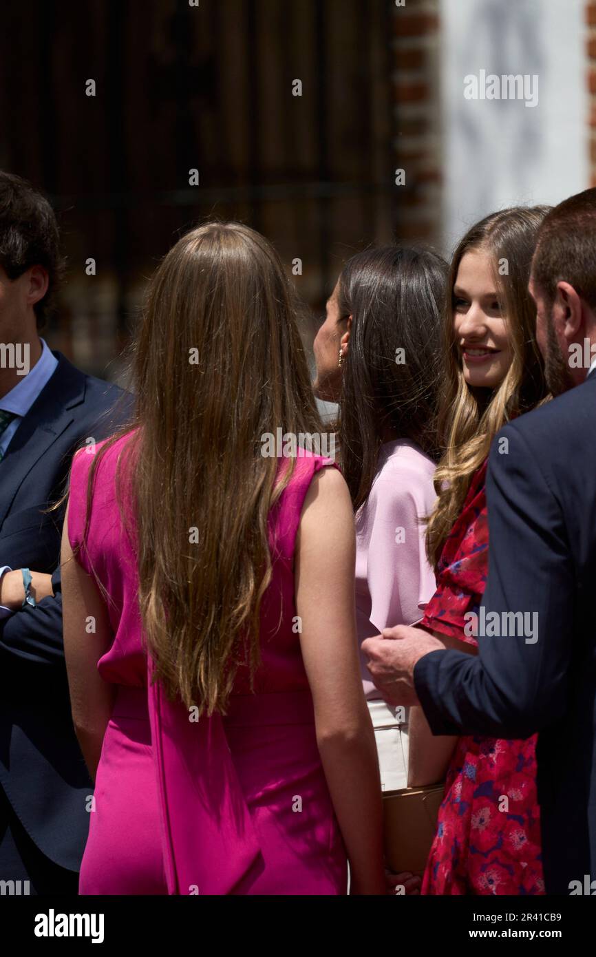 Aravaca. España. 20230525, la Princesa Corona Leonor, la Princesa Sofía