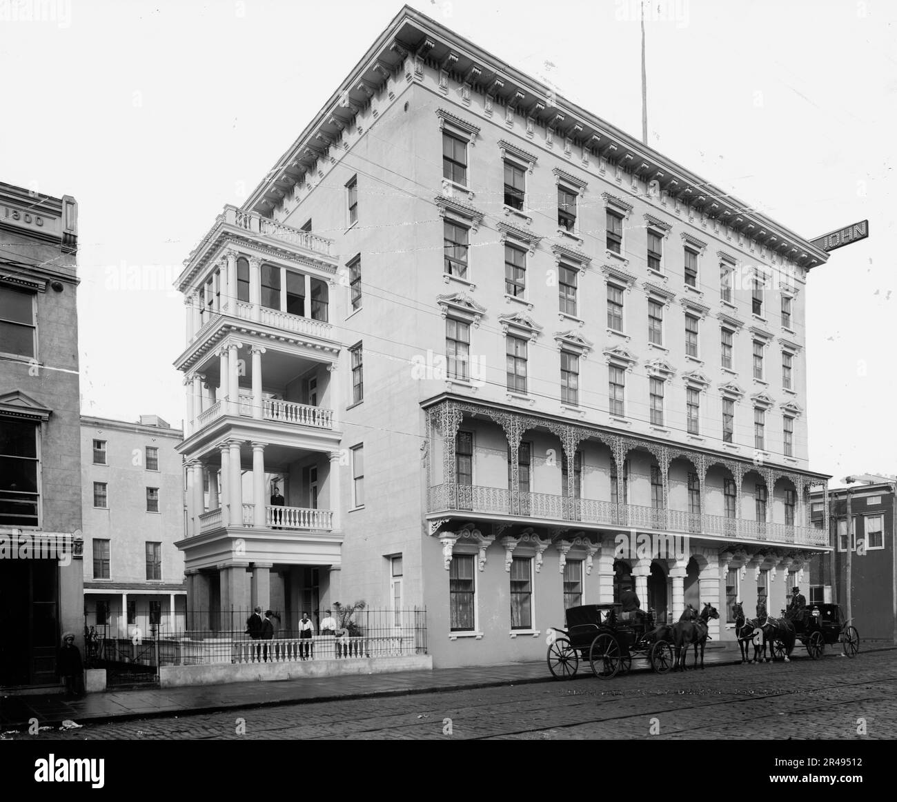 Hotel St John, Charleston, S.C., c1905. Foto de stock