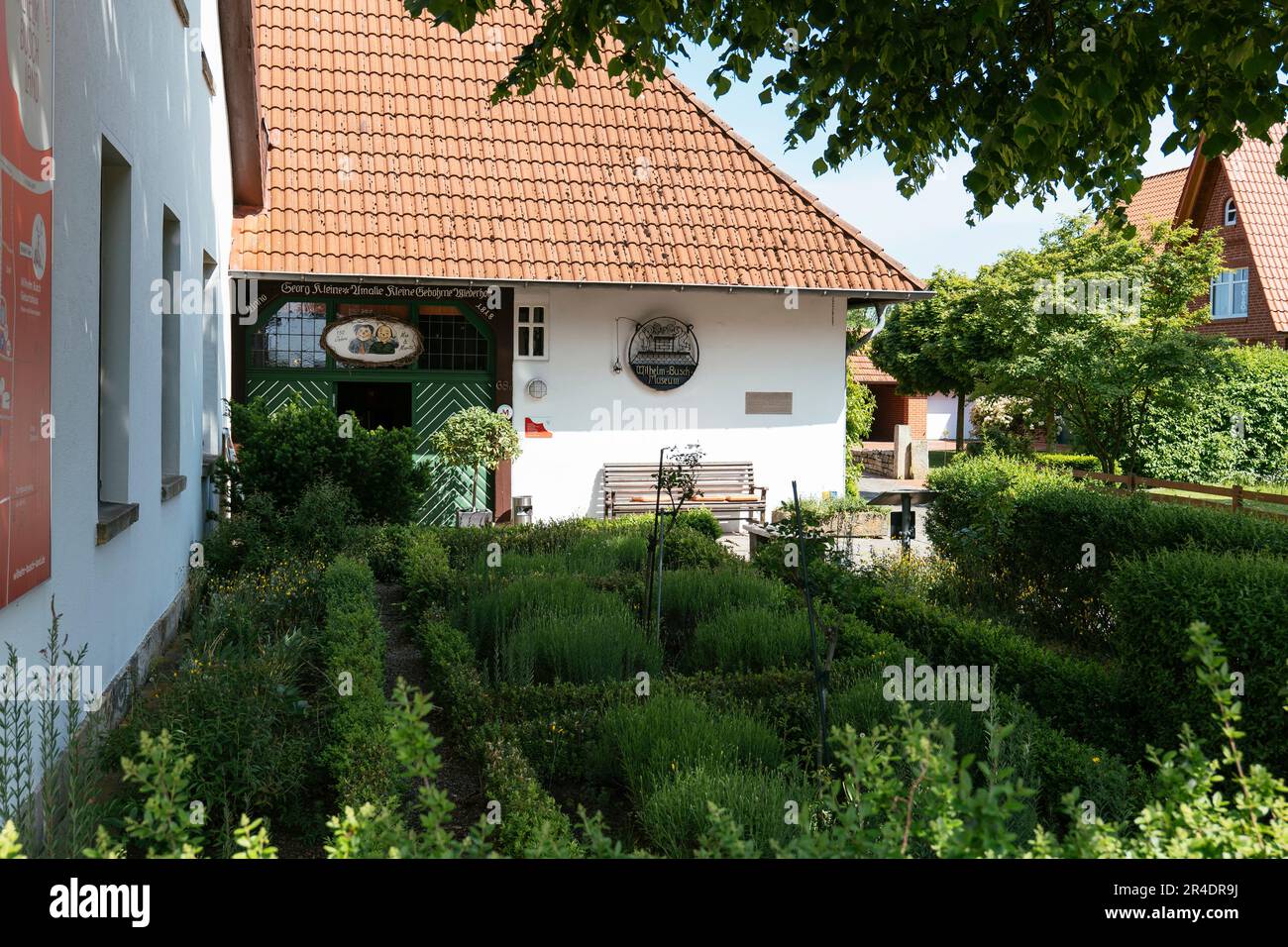 Museo Wilhelm Busch en Wiedensahl. Foto de stock