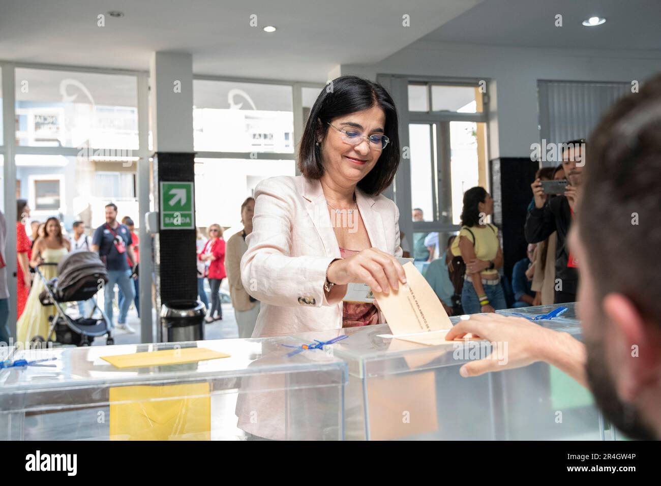 The PSOE candidate for mayor of Las Palmas de Gran Canaria, Carolina