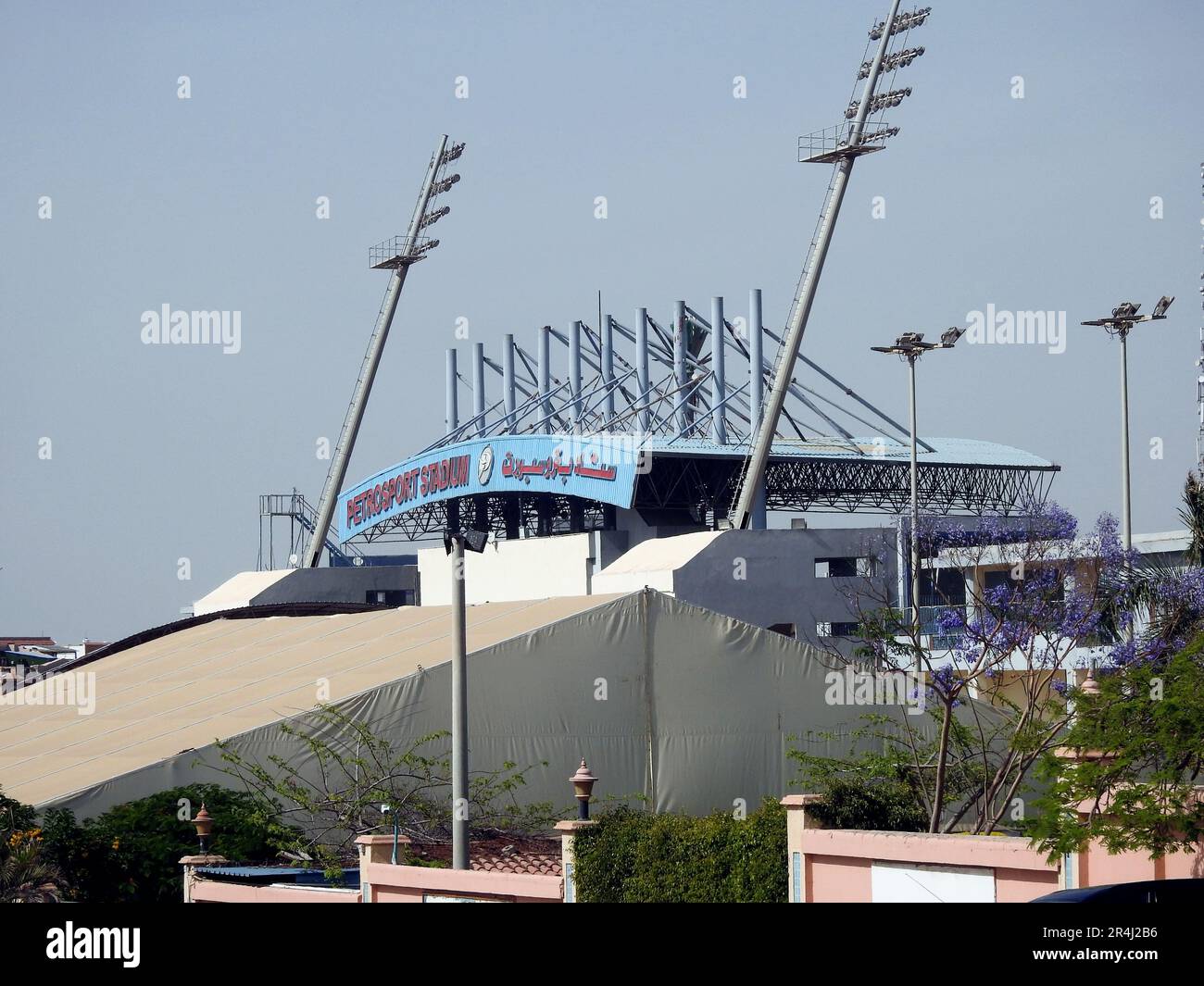 El CAIRO, Egipto, 10 2023 de mayo Estadio de usos múltiples Petrosport Stadium con una