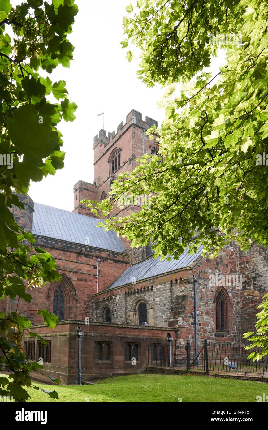 Catedral de Carlisle, Reino Unido Foto de stock