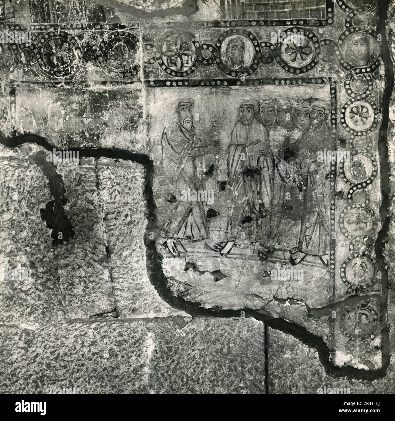 Fresco bizantino en la iglesia de Santa Maria Egiziaca, Templo de