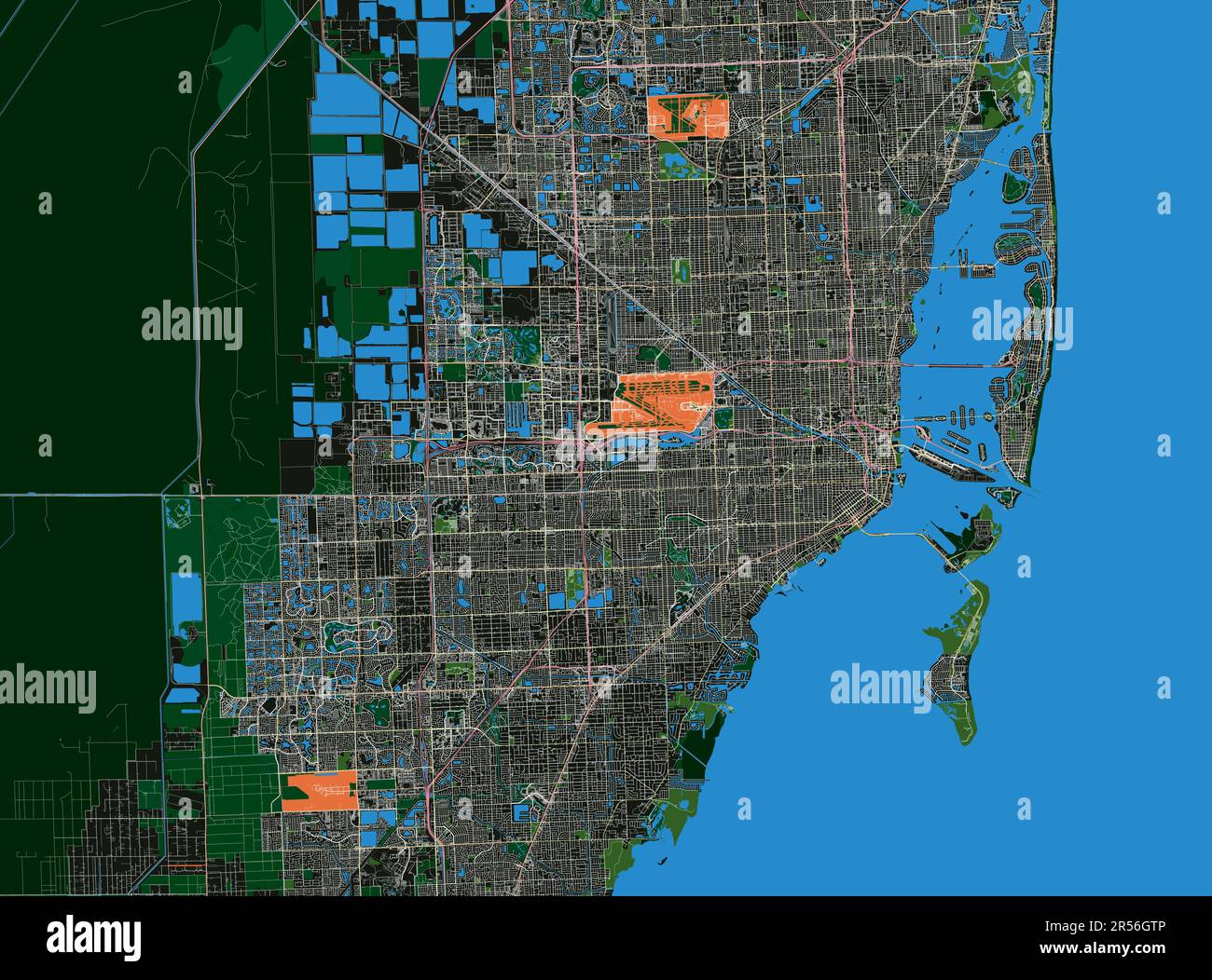 Miami florida Imágenes vectoriales de stock Alamy
