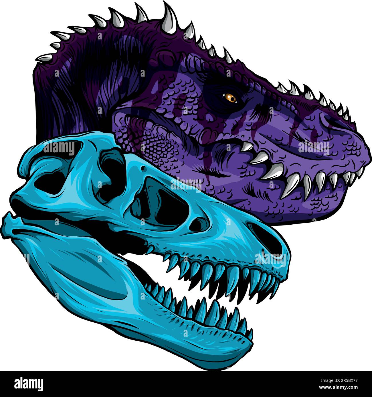 Conjunto De Cartoons De Dinossauros - T Rex Etc Ilustração do Vetor -  Ilustração de nave, desenho: 164429388