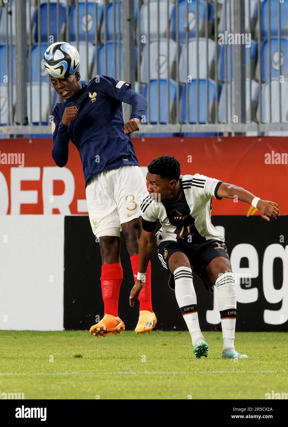 Claudiu Bumba of Kisvarda Master Good controls the ball during the News  Photo - Getty Images