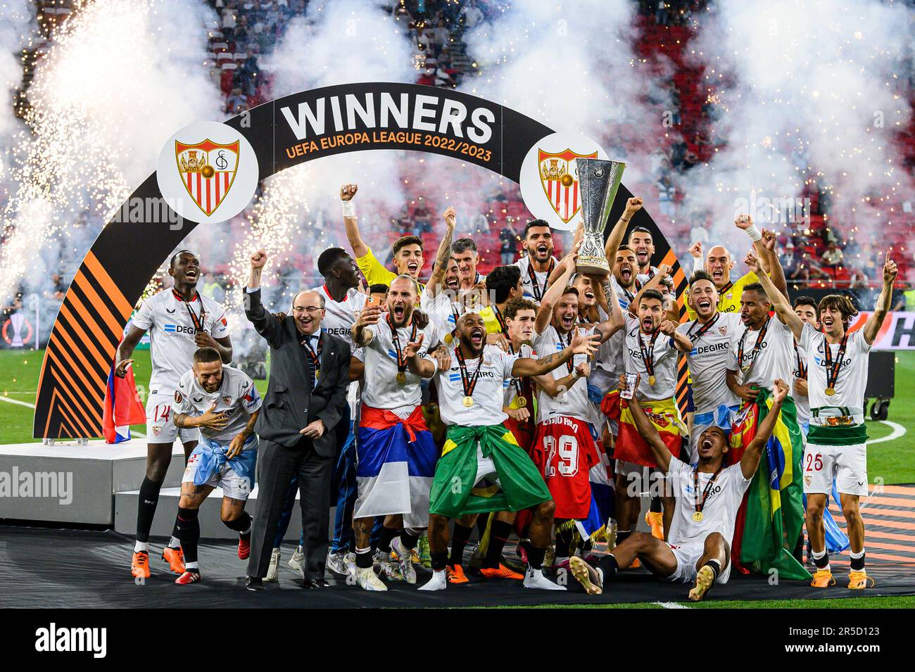 El Sevilla FC gana por séptima vez la Liga Europa de la UEFA - 01.06.2023,  Sputnik Mundo