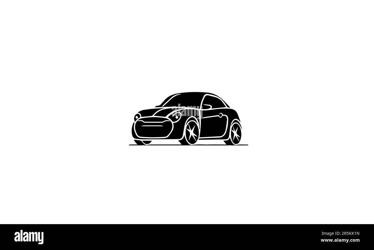 Automóvil automóvil vector logo diseño Ilustración del Vector