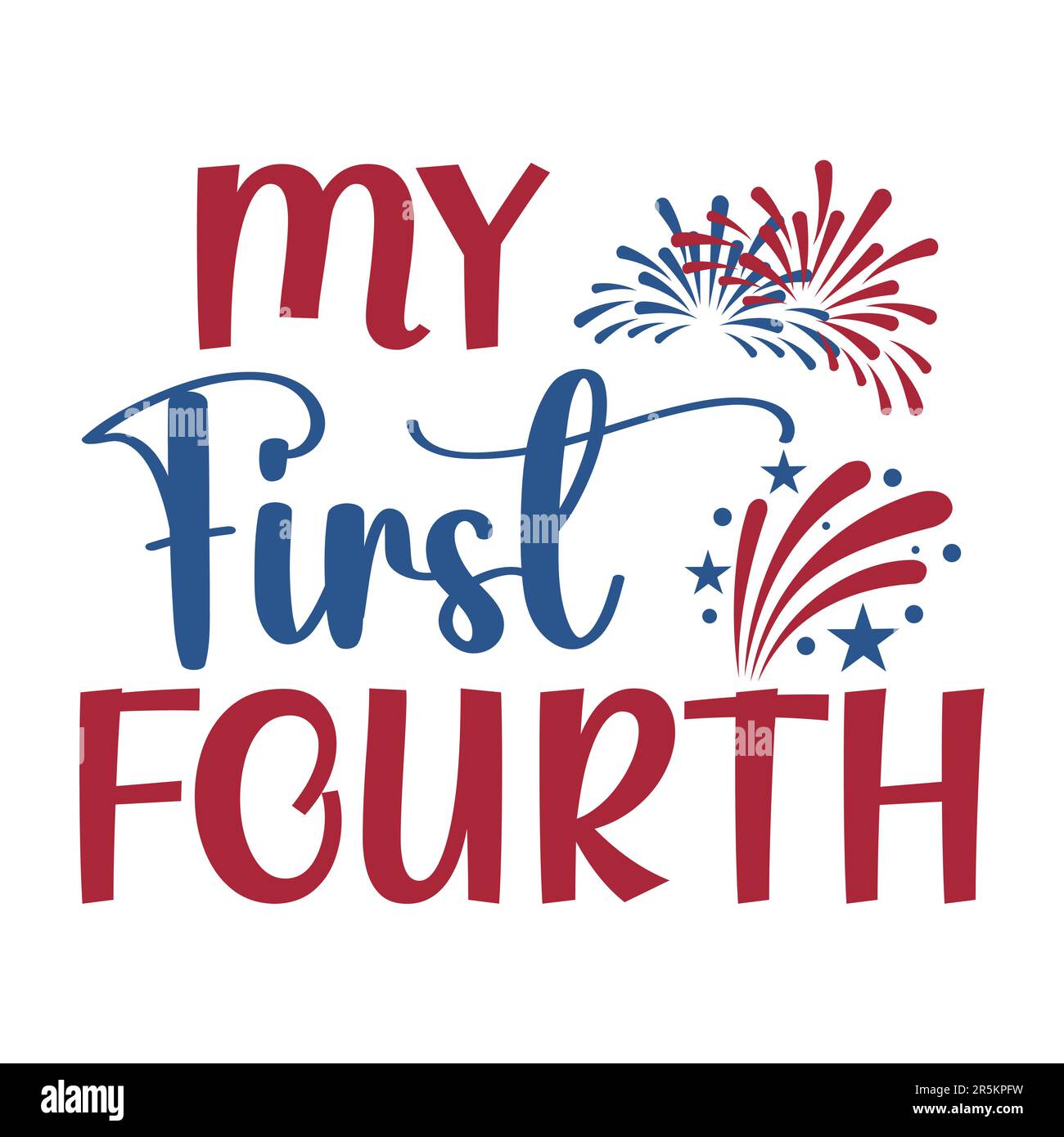 Mi primer cuarto de julio, cuarto de julio diseño de camisa Plantilla