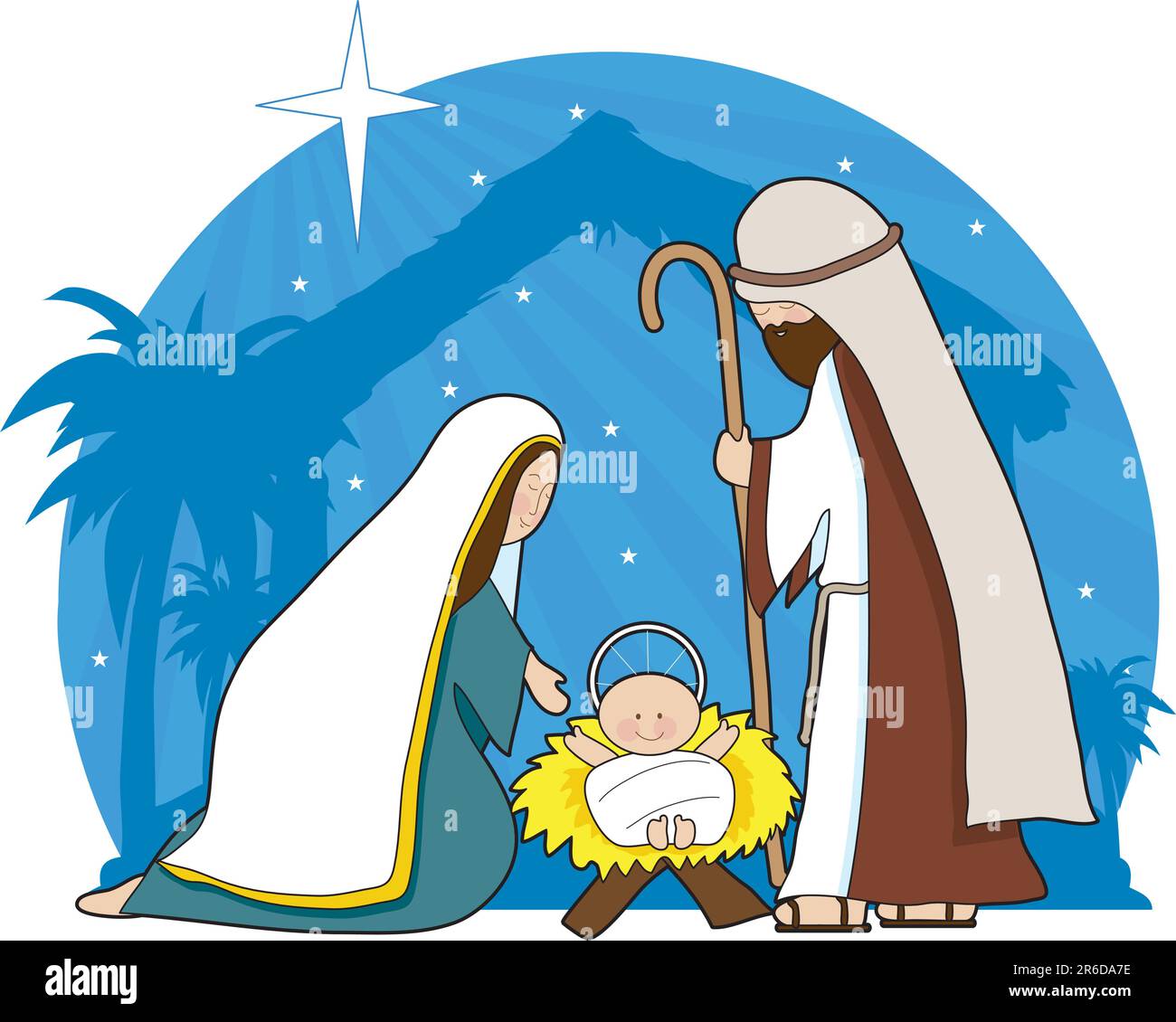 View in bethlehem Imágenes vectoriales de stock Alamy