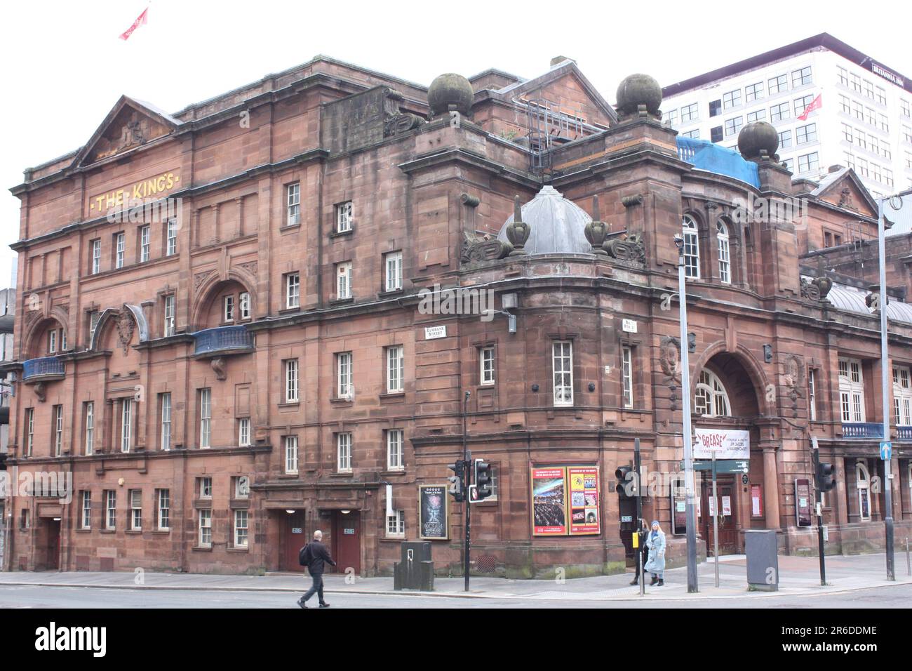 El Teatro del Rey en el West End de Glasgow Foto de stock