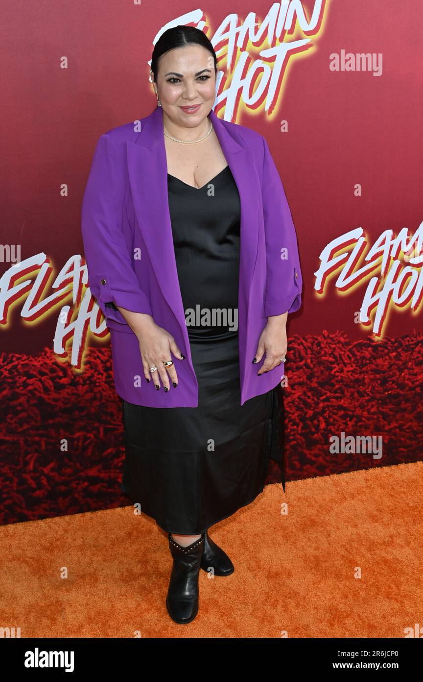 Los Ángeles, EE.UU. 09th de junio de 2023. Gloria Calderon Kellett en el estreno de 'Flamin' Hot' en Hollywood Post 43. Crédito de la fotografía: Paul Smith/Alamy Live News Foto de stock