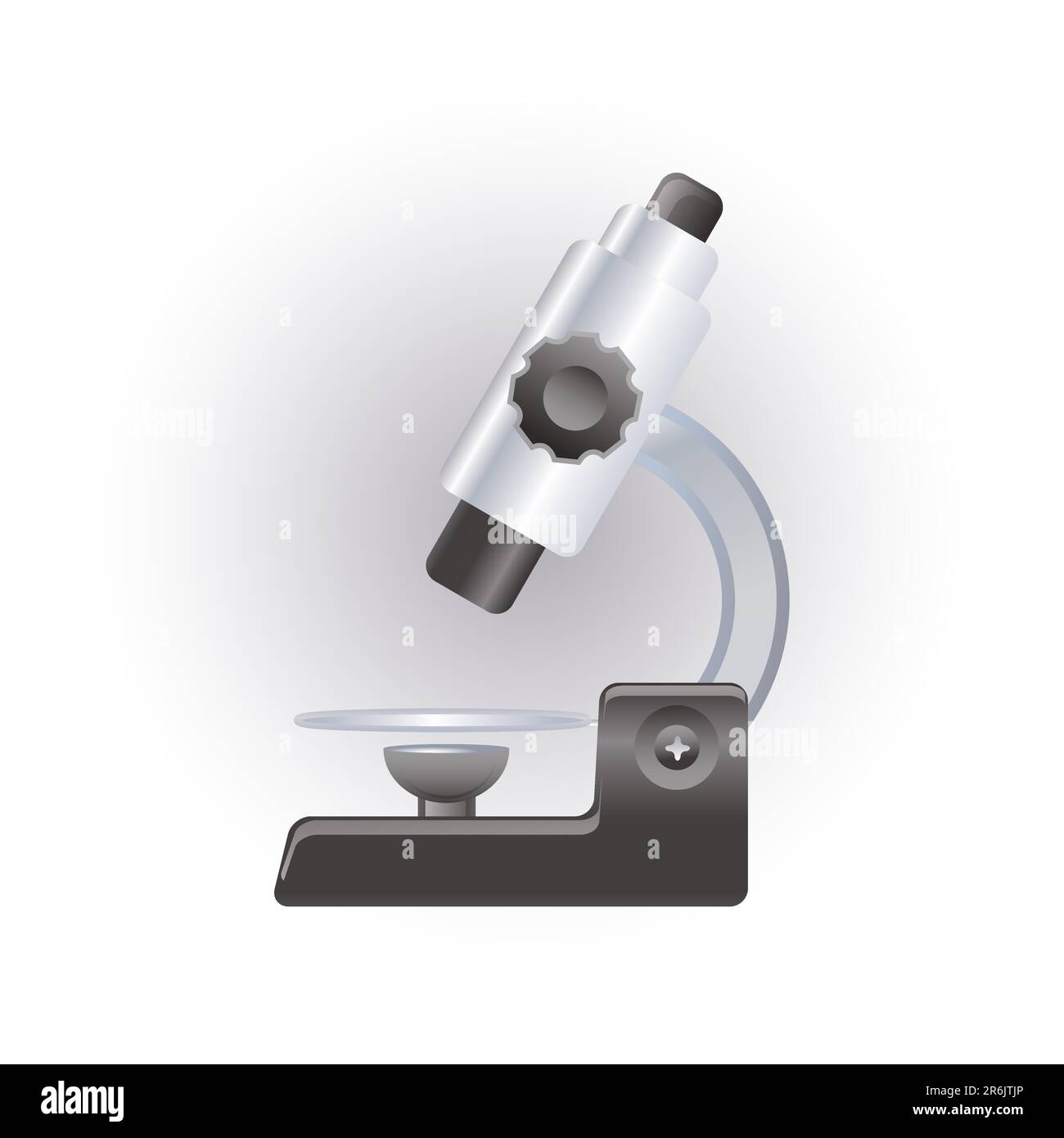 microscopio Ilustración del Vector
