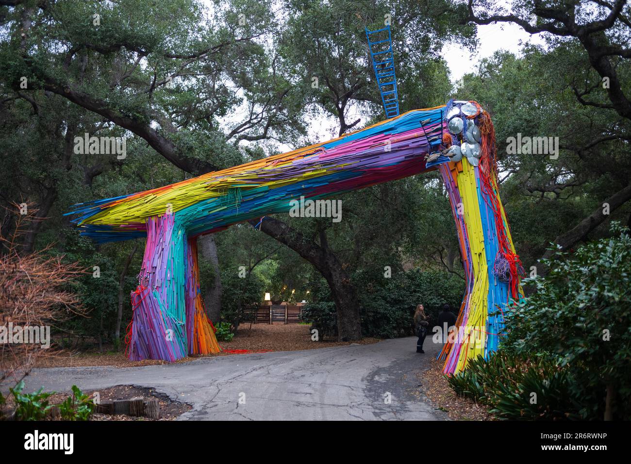 La Cañada Flintridge, CA, EE.UU. 2 de enero de 2023 Descanso Gardens