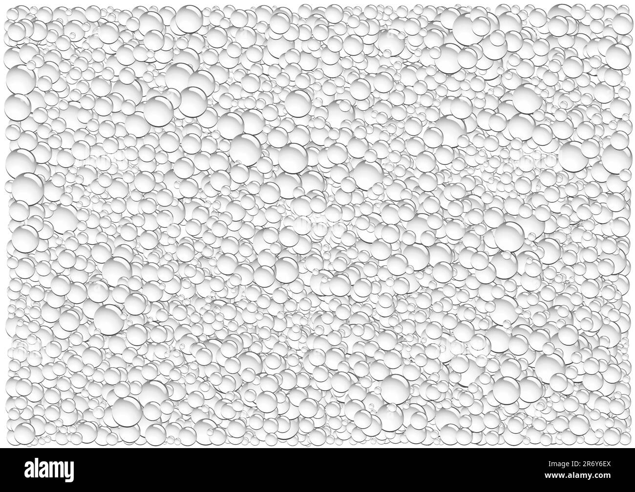 El gris de gotas de condensación antecedentes vectoriales Ilustración del Vector