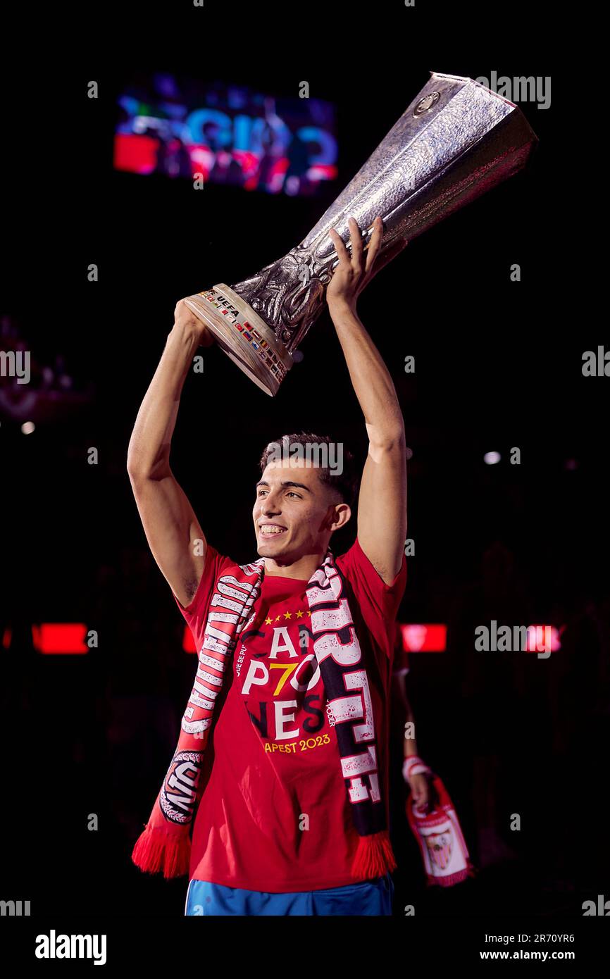 Sevilla, España. 01º de junio de 2023. Alberto Flores, del Sevilla FC